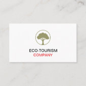Visite Carte de société d'écotourisme (Devant)
