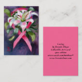 Visite Carte de soin d'art d'aceo (Devant / Derrière)