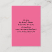 Visite Carte de soin d'art d'aceo (Dos)