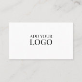 Visite Carte de soins de marque pour petites entreprises (Dos)