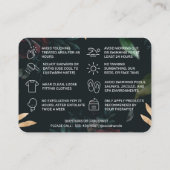 Visite Carte de soins postérieurs cire de luxe (Dos)