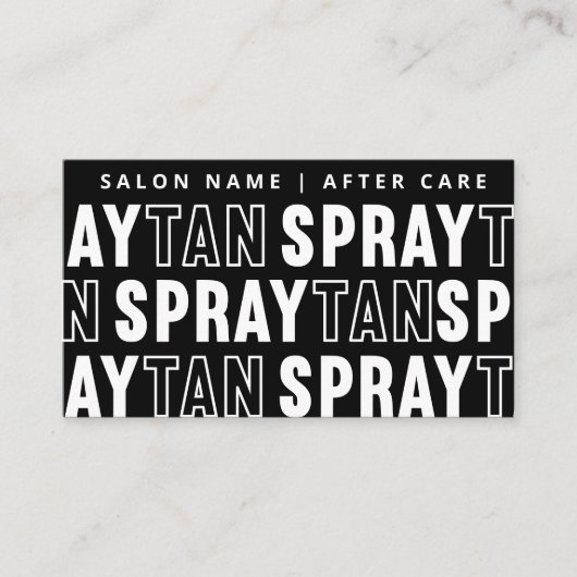 Visite Carte de soins postérieurs moderne et modifiable à (Devant)