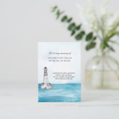 Visite Carte de souvenir photo Ocean Lighthouse (Debout devant)