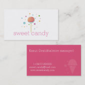 Visite Carte de sucrerie (Devant / Derrière)