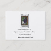 Visite Carte de suffisance de Bouteille (Dos)