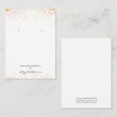 Visite Carte de support d'écran à oreilles florales rose (Devant / Derrière)