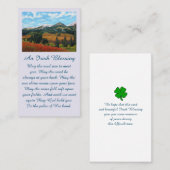 Visite Carte de Sympathie de l'image en mémoire aimée (Devant / Derrière)