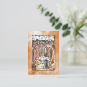 Visite Carte de tarot d'amour (Debout devant)