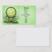 Visite Carte de tennis (Devant / Derrière)