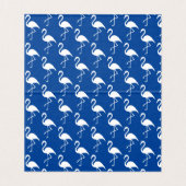 Visite Carte de tente Potluck Dish Recette Flamants roses (Intérieur déplié)