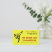 Visite Carte de TKD (Debout devant)