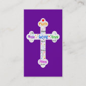 Visite Carte de traçage Gospel (Devant)