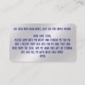 Visite Carte de traçage Gospel (Dos)