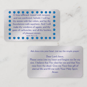 Visite Carte de traçage Gospel
