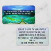 Visite Carte de traçage Gospel (Devant / Derrière)