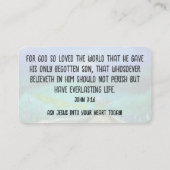 Visite Carte de traçage Gospel (Dos)