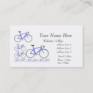 Visite carte de vélo