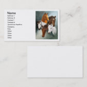 Visite Carte de visite, 12 lignes d'écriture (Devant / Derrière)