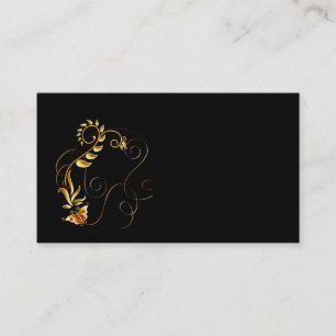 Visite Carte de visite/Créer votre propre papillon d'or