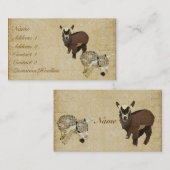 Visite Carte de visite/étiquettes de Cabrito (Devant / Derrière)