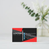 Visite Carte de visite, exemple. (Debout devant)