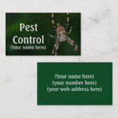 Visite Carte de visite/Lutte antiparasitaire (Devant / Derrière)
