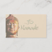 Visite Carte de visite, méditation et om (Dos)