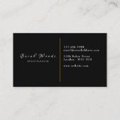 Visite Carte de visite, organisateur (Dos)