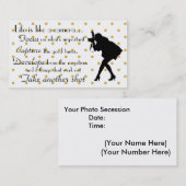 Visite Carte de visite/Photographie (Devant / Derrière)