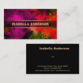 Visite Carte de visite, pour vous (Devant / Derrière)