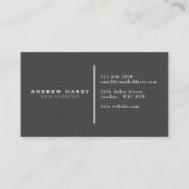 Visite Carte de visite, scientifique de données (Dos)