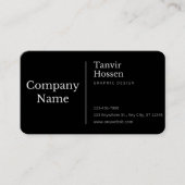 Visite carte de visite, standard, 3,5 pouces x 2,0 pouces (Devant)