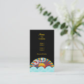 Visite Carte de visite, Sun Rises (Debout devant)