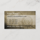 Visite Carte de visite: Tan Grunge (Dos)