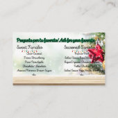 Visite Carte de visite, Tarjetas de Negocio Tamales (Dos)