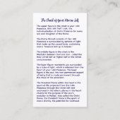 Visite Carte de votre moi divin (Dos)