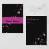 Visite Carte de Yozakura (nuit Sakura) (Devant / Derrière)