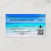 Visite Carte d'embarquement Agent de voyage Destination O (Devant)