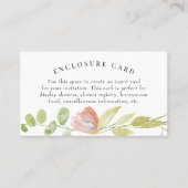 Visite Carte d'enceinte de couleur vert corail (Devant)