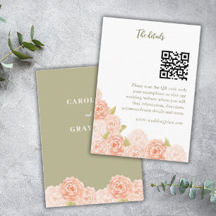VISITE CARTE D'ENCOMBREMENT DES FLEURS DE COULEUR D'EAU