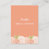 VISITE CARTE D'ENREGISTREMENT DE LA FÊTE DES MARIÉES DES (Dos)