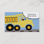 Visite Carte d'entreprise de construction (Dos)