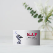 Visite Carte d'entreprise de construction (Debout devant)