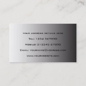 Visite Carte d'entreprise de construction (Dos)