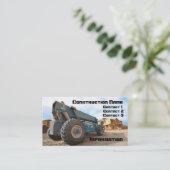 Visite Carte d'entreprise de construction (Debout devant)