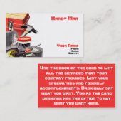 Visite Carte d'entreprise de construction (Devant / Derrière)