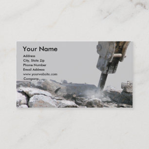 Visite Carte d'entreprise de construction