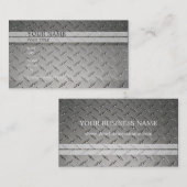 Visite Carte d'entreprise de construction (Devant / Derrière)