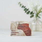 Visite Carte d'entreprise de construction (Debout devant)