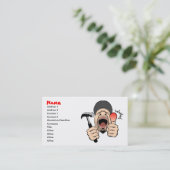 Visite Carte d'entreprise de construction/profil (Debout devant)